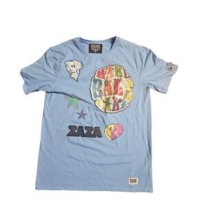 Wedding Cake Wake Bake and Cake Zaza Graphic T-Shirt Mens M Crew Neck Streetwear